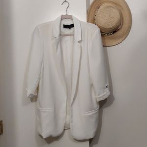 Lightweight White Blazer